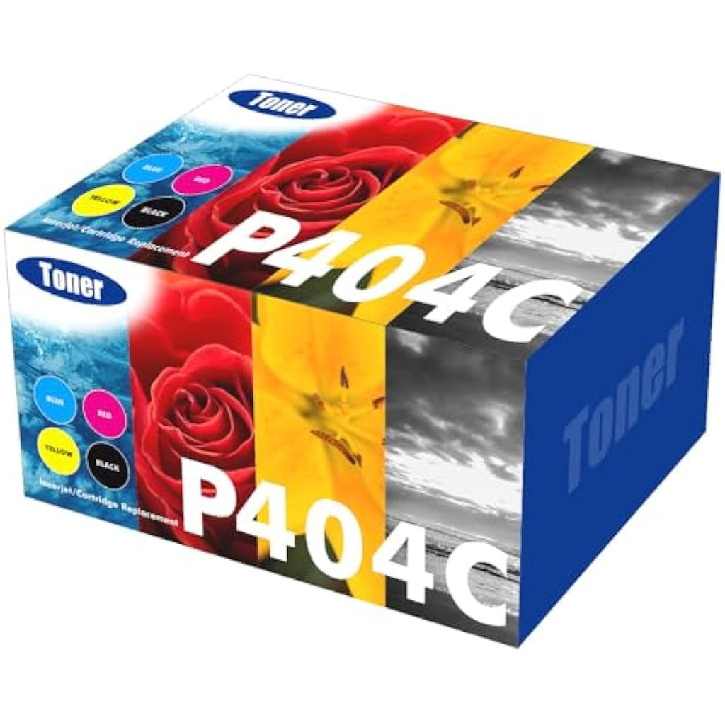 CLT-P404C Toner Cartridge 4-Pack for Samsung Xpress SL-C480W C430W