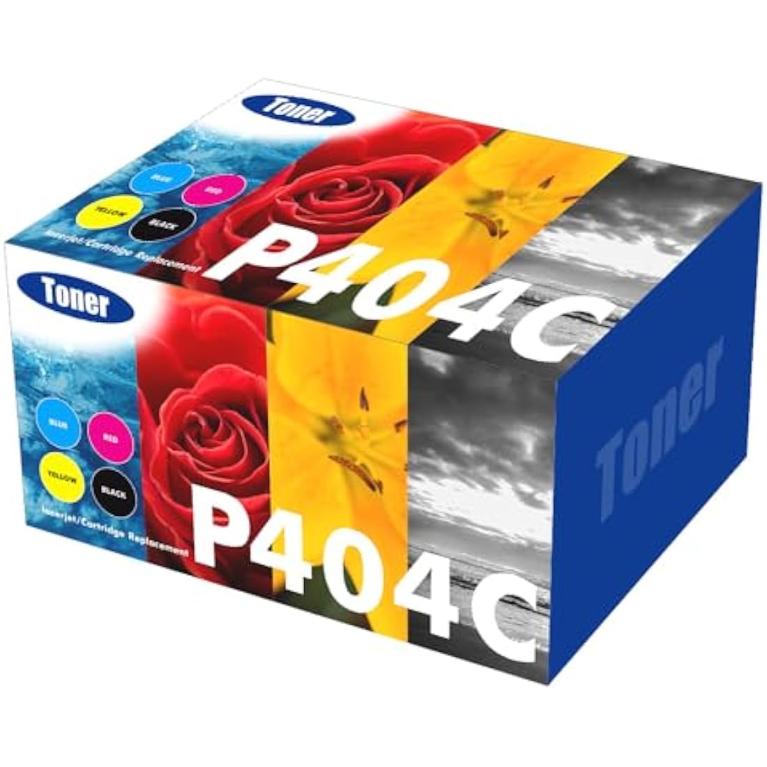 CLT-P404C Toner Cartridge 4-Pack for Samsung Xpress SL-C480W C430W