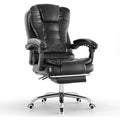 Blisswood Executive Office Chair – Ergonomic Reclining PU Leather Black