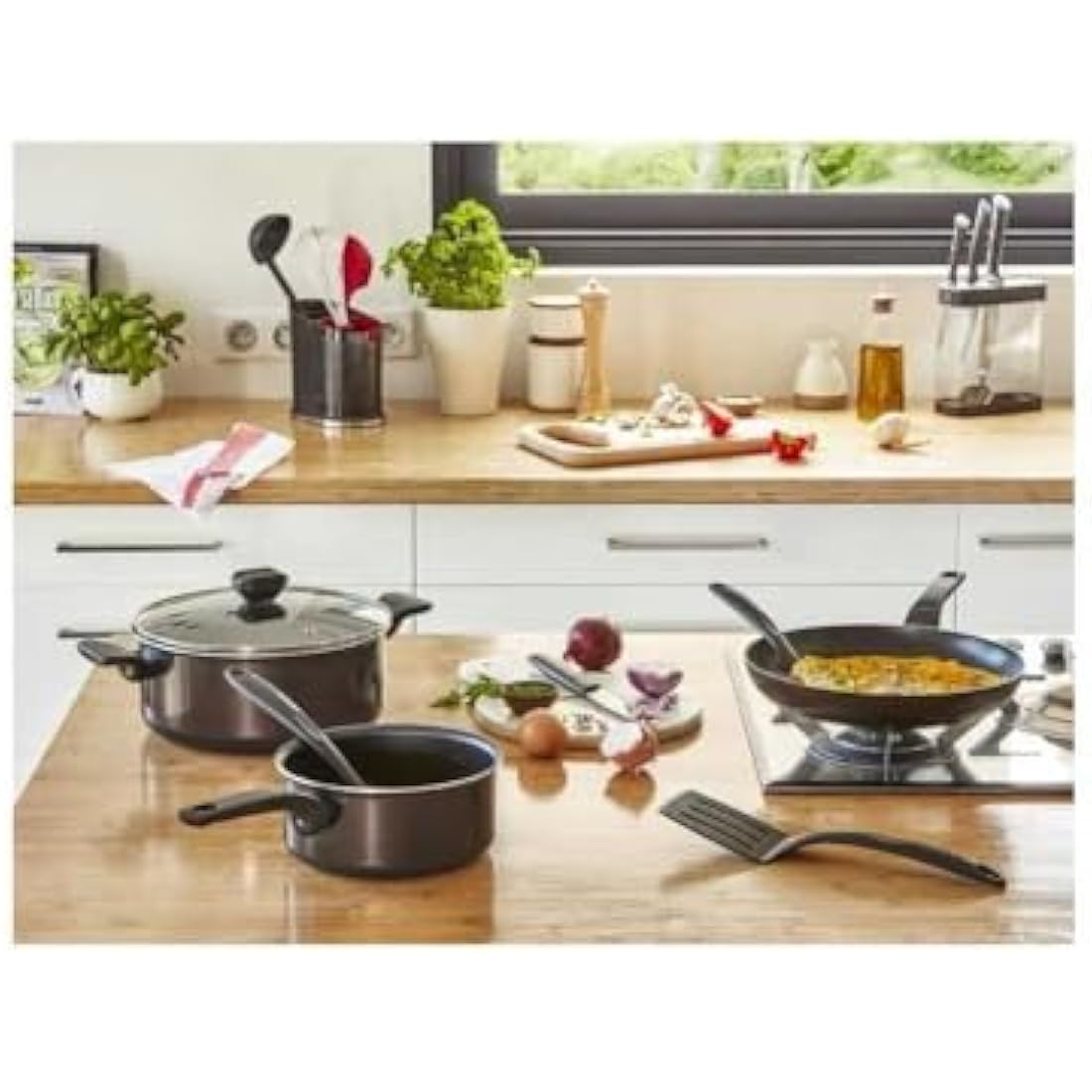 Tefal Easy Cook & Clean Non-Stick Wok Pan – 28 cm Deep Shape