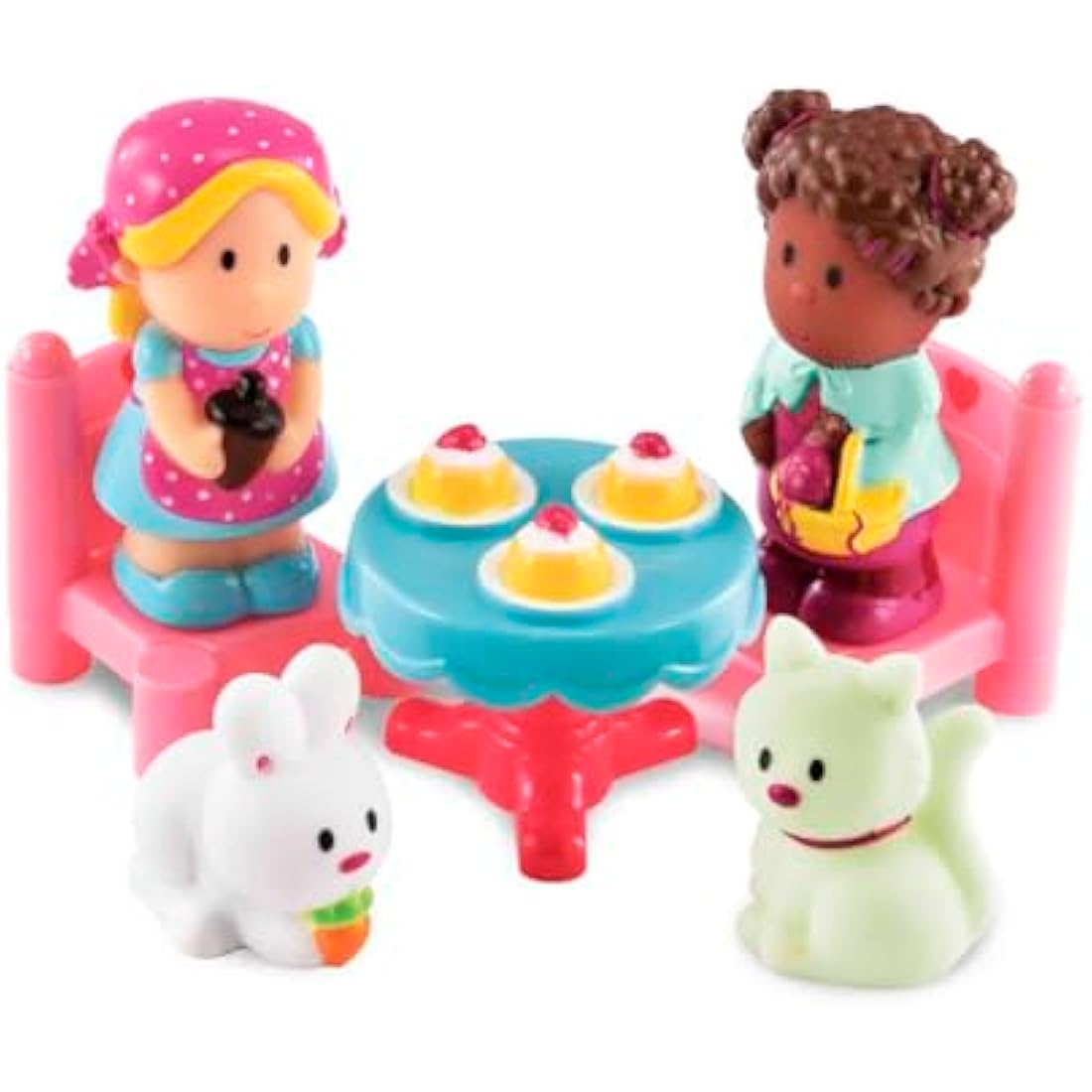 Early Learning Centre Happyland Cherry Cottage Dolls House with Figures