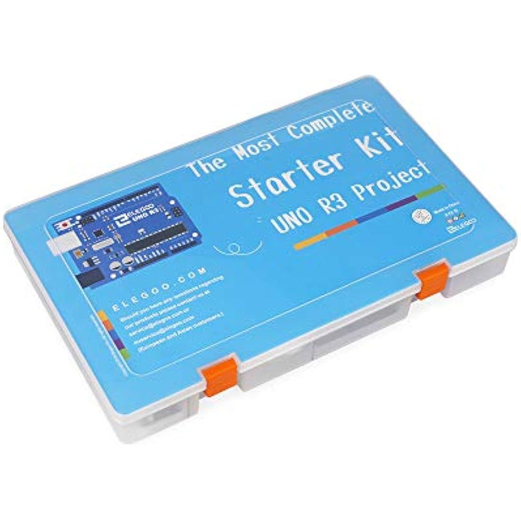ELEGOO UNO R3 Ultimate Starter Kit for Arduino IDE - 200+ Components