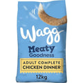 Wagg Chicken Dinner Dry Adult Dog Food – Meaty & Complete 12kg