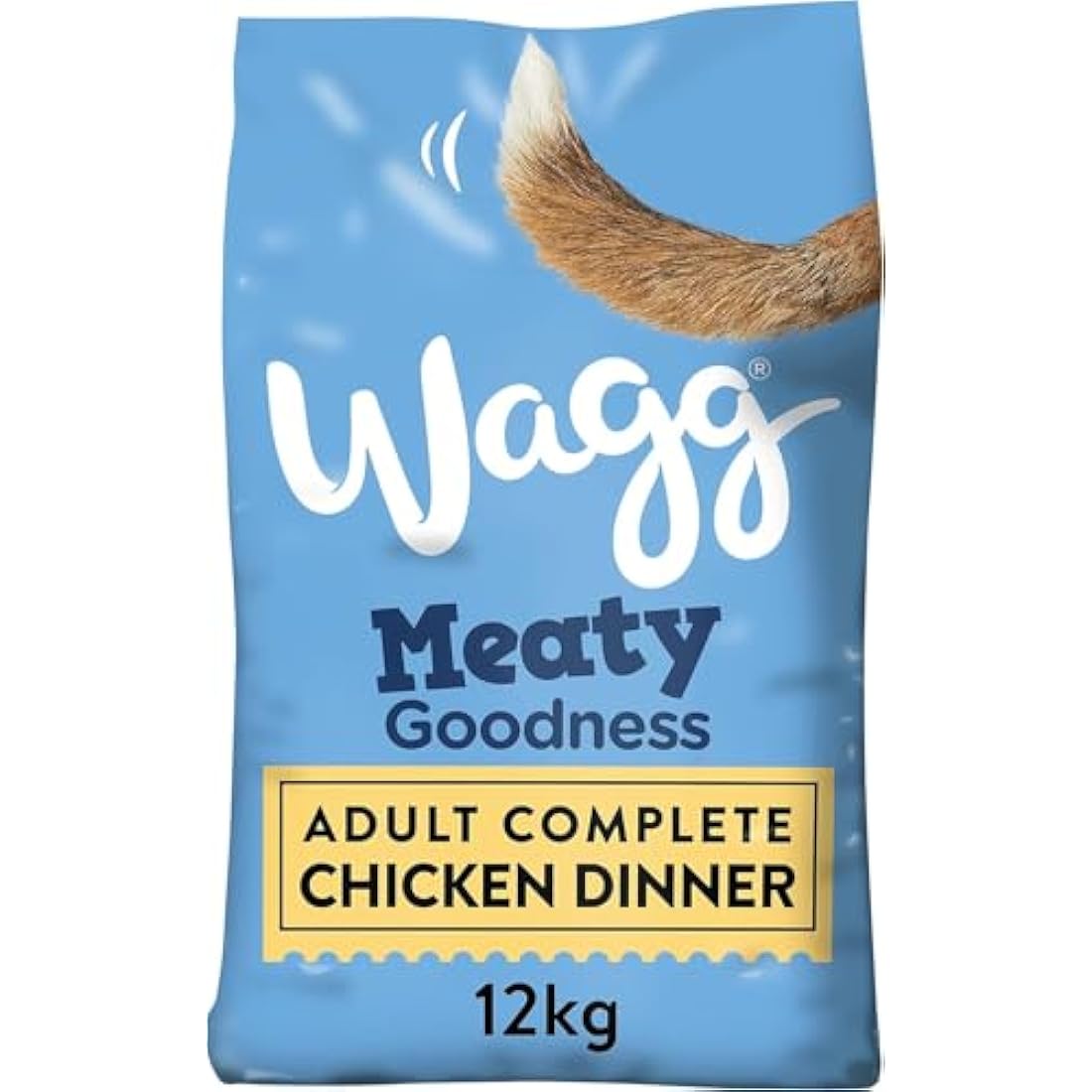 Wagg Chicken Dinner Dry Adult Dog Food – Meaty & Complete 12kg