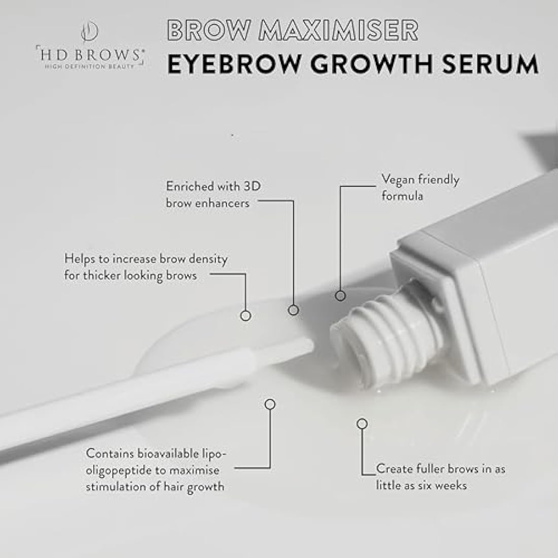 HD Brows Brow Maximiser | Eyebrow Growth Serum for Fuller Brows