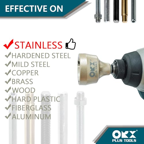 ORX PLUS TOOLS Tungsten Blade External Chamfer Deburring Tool (3-19mm)