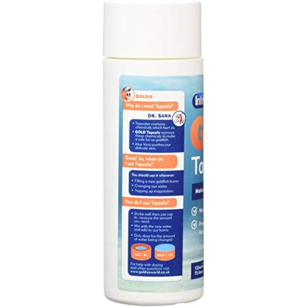 Interpet Gold Tapsafe Water Conditioner for Goldfish Tanks - 125ml