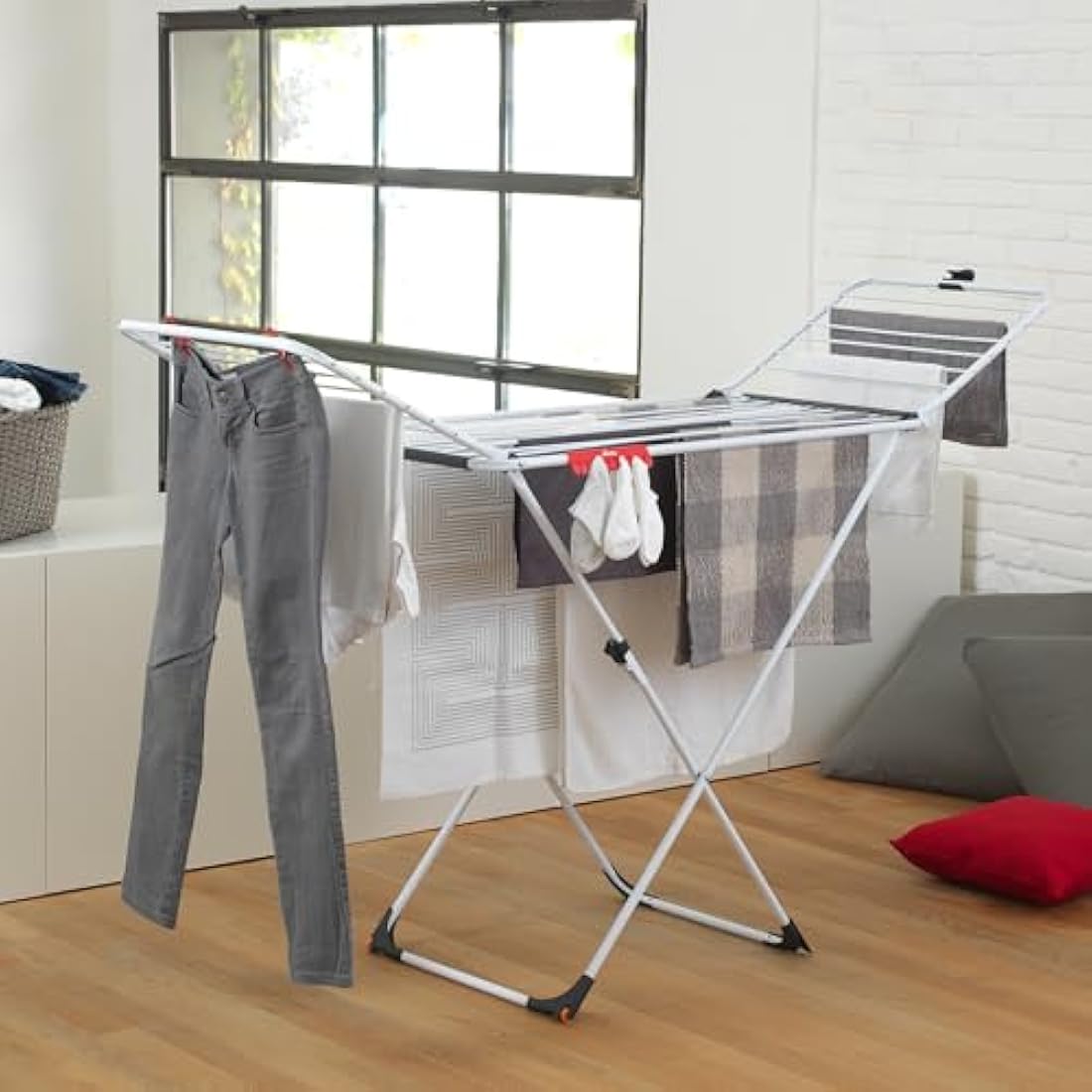 Vileda Extra X-Legs Clothes Airer – 20m Indoor Laundry Drying Rack