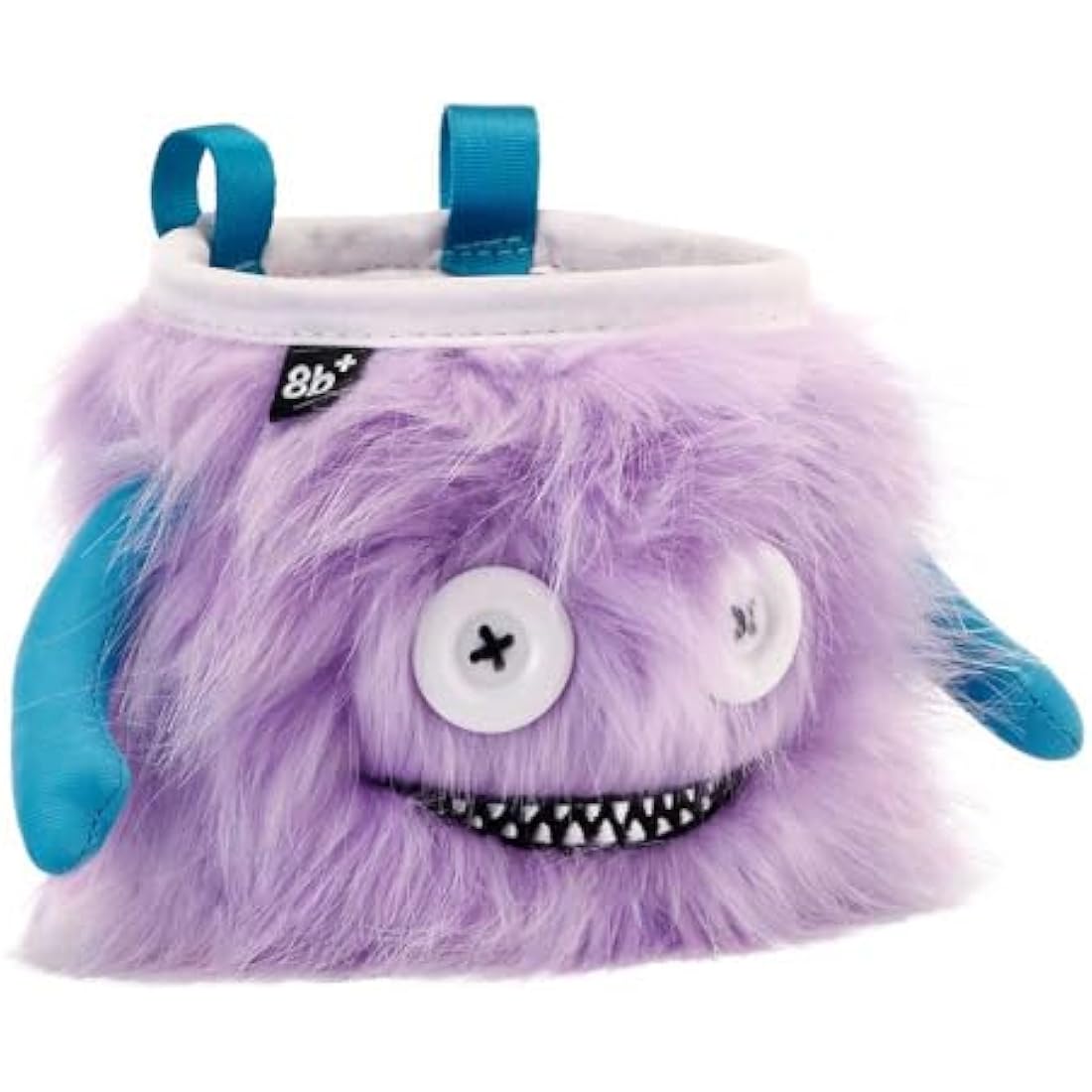 8BPLUS Monster Chalk Bag for Rock Climbing and Bouldering – Faux Fur