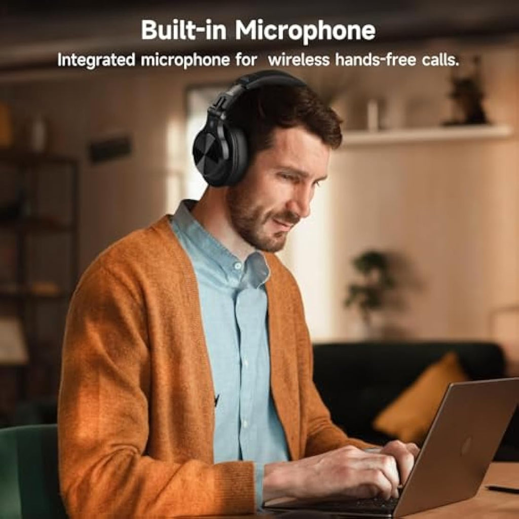 OneOdio A70 Over Ear DJ Headphones | 72H Wireless Studio Monitor