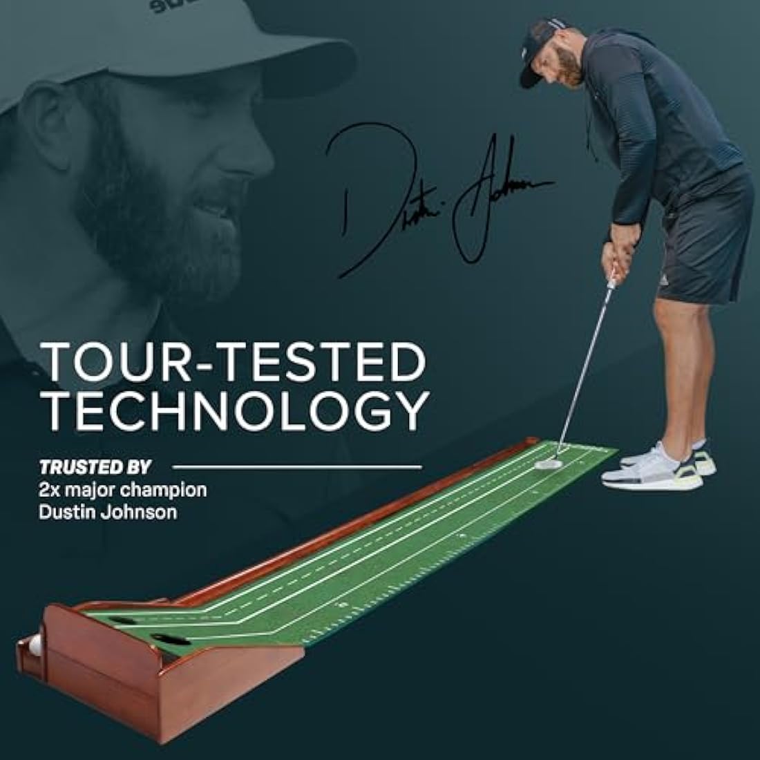 Perfect Practice Putting Mat – 9.5ft Indoor Golf Training Aid