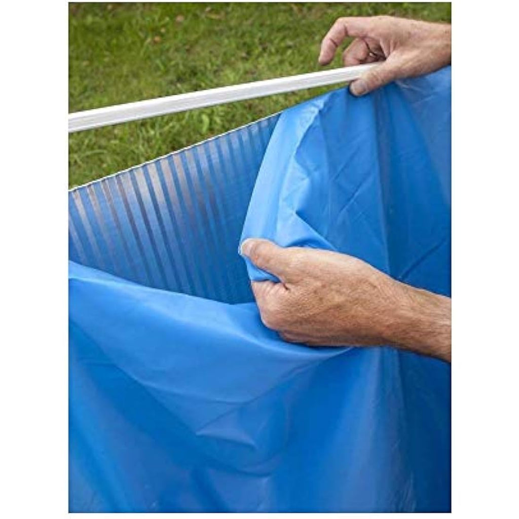 Gre Round Pool Liner - Blue PVC - 240 cm Diameter x 120 cm Height