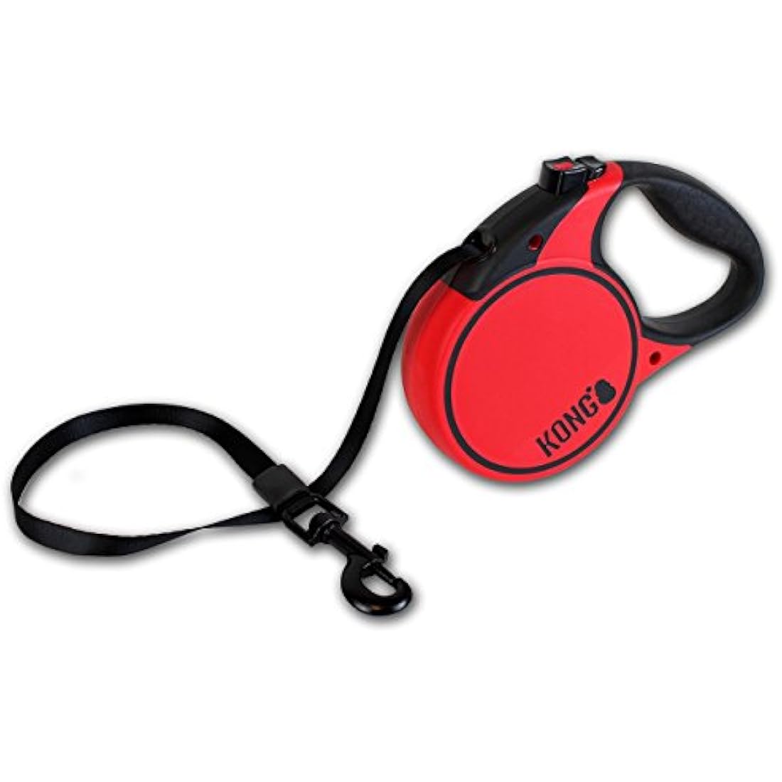 KONG Terrain Retractable Dog Leash – Large Red 5m Tape Lead