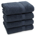 4-Pack Egyptian Cotton Bath Towels – 500 GSM Grey