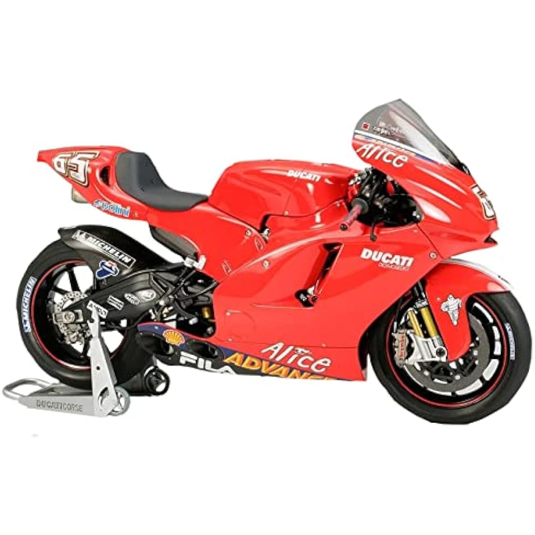 Tamiya 1:12 Ducati Desmosedici No. 65 MotoGP'03 Plastic Model Kit