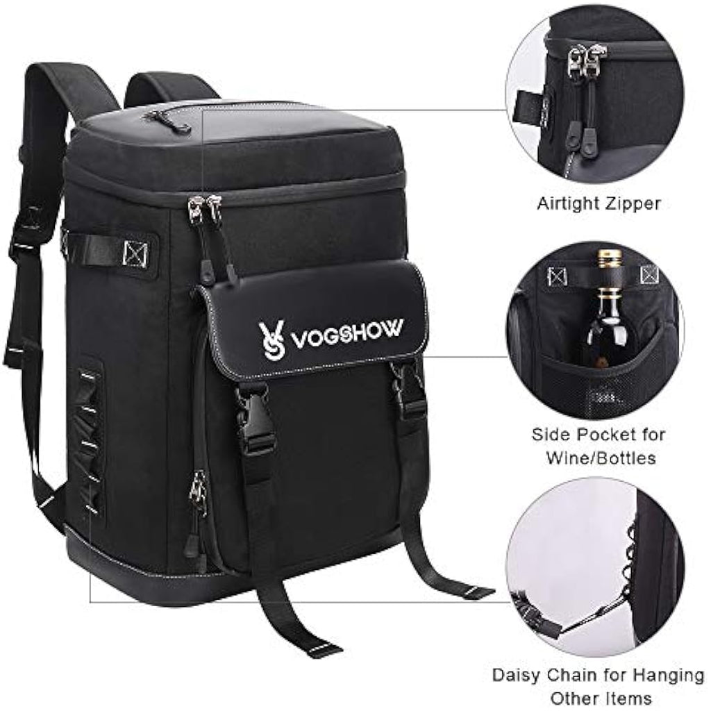 Vogshow 30L Insulated Cooler Backpack – Leakproof Waterproof Picnic Bag