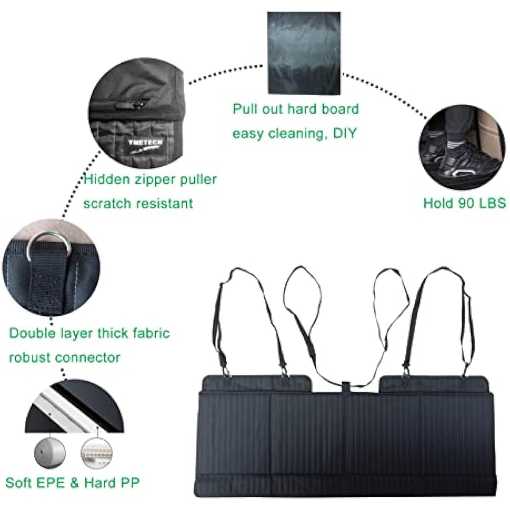 YMETECH Non-Inflatable Car Mattress – Foldable SUV Back Seat Extender