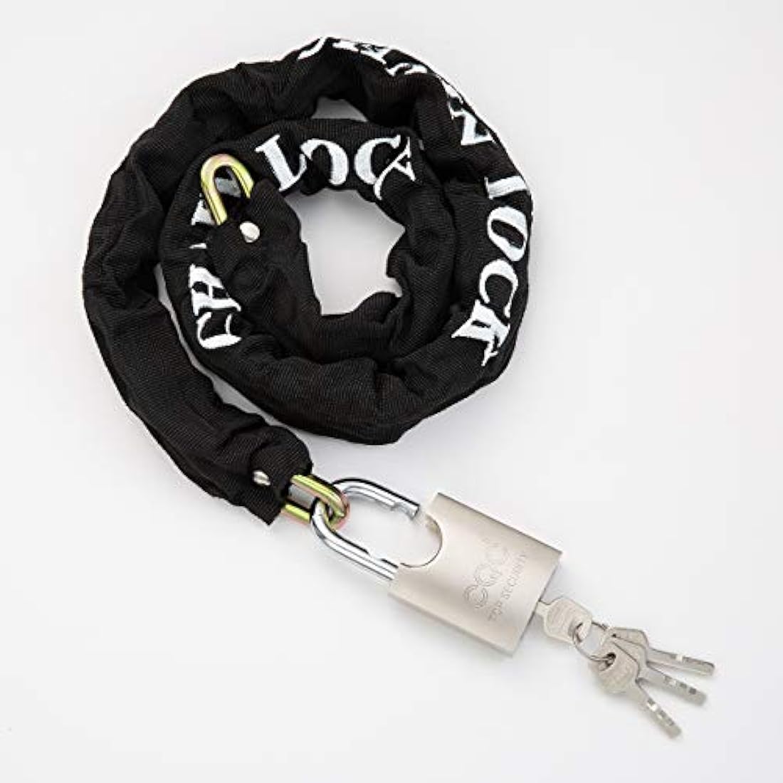 Heavy Duty Motorcycle Chain Lock – 1.1M Steel Bike Padlock