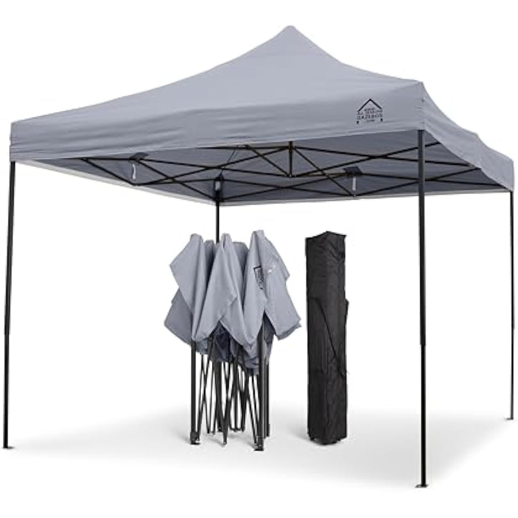 All Seasons Gazebos 3x3m Heavy Duty Waterproof Pop Up Gazebo - Grey