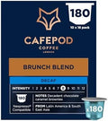CafePod Lungo Decaf Coffee Pods | Nespresso Compatible | 180 Capsules