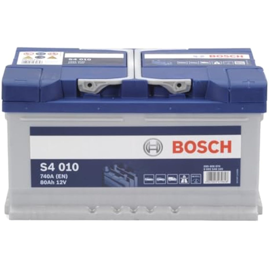 Bosch S4 010 Car Battery | 12V 80Ah 740A Lead-Acid Type 110