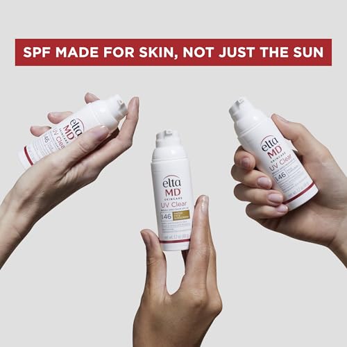EltaMD UV Sport Sunscreen SPF 50 – Water-Resistant & Fragrance-Free, 3 oz