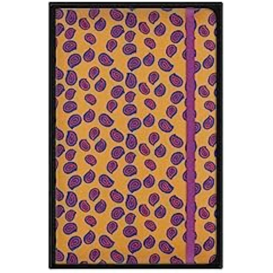 Moleskine Italian Silk Notebook | Ruled Hard Cover Journal, Yellow