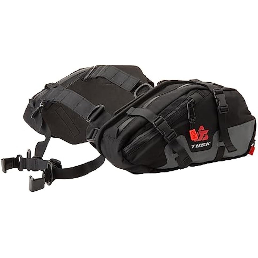 Tusk Traverse Rackless Pannier Bags - Durable Soft Motorcycle Luggage