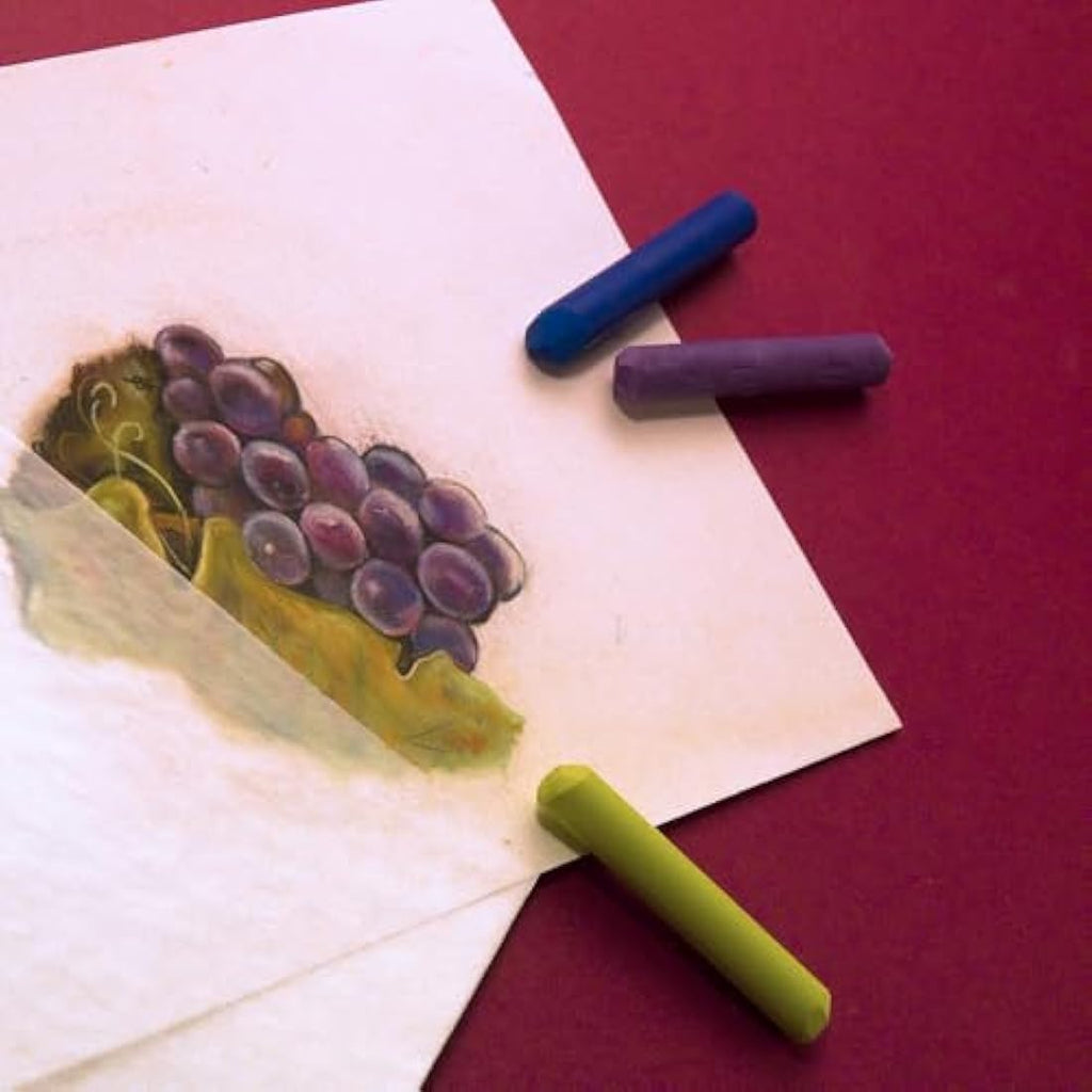 Clairefontaine Pastelmat Pad - White 360g Pastel Paper, 24x30cm, 12 Sheets