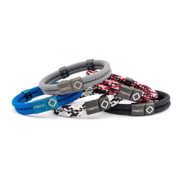 Trion:Z Zen Loop Duo Magnetic Bracelet - Indigo Blue Climbing Rope