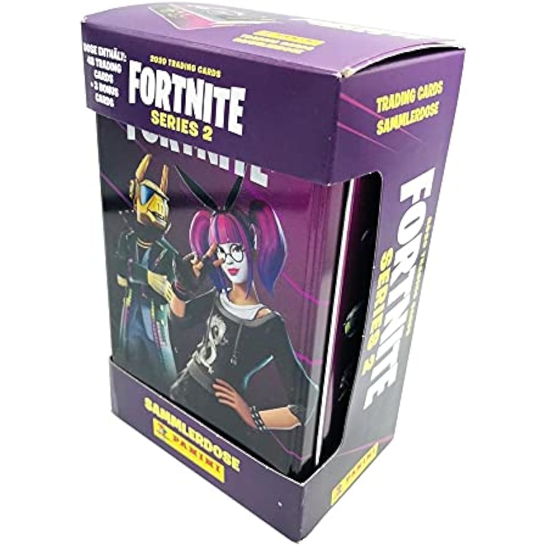 Panini Fortnite Series 2 Trading Cards Tin Box – 51 Collectible Cards