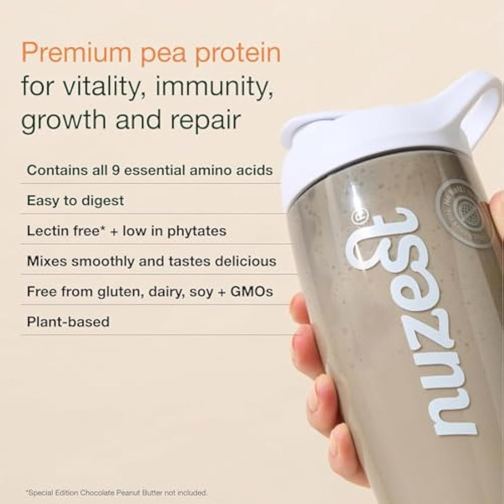 Nuzest Clean Lean Protein - Rich Chocolate Vegan Pea Protein - 500g