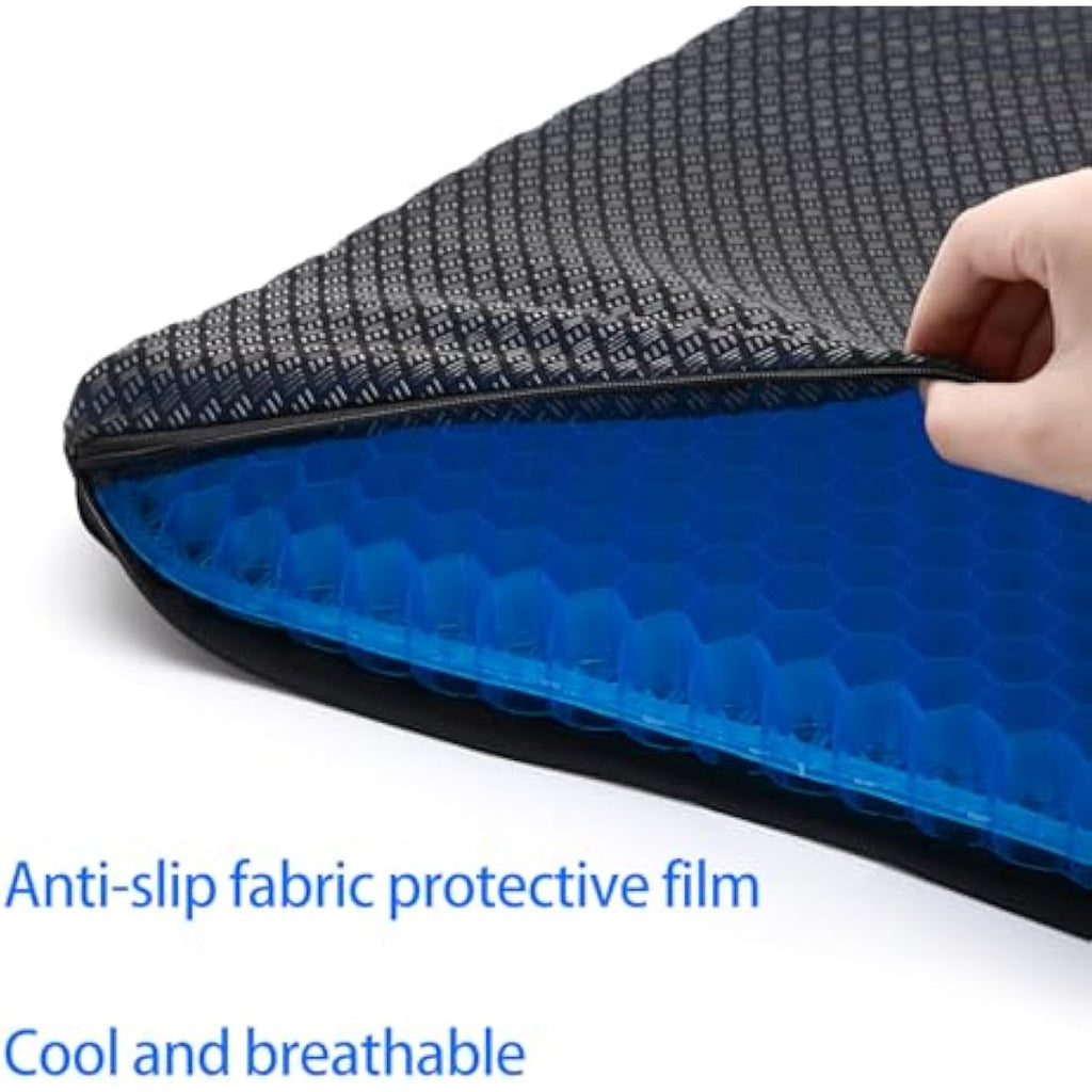 Large Gel Seat Cushion – Double Thick Honeycomb Design