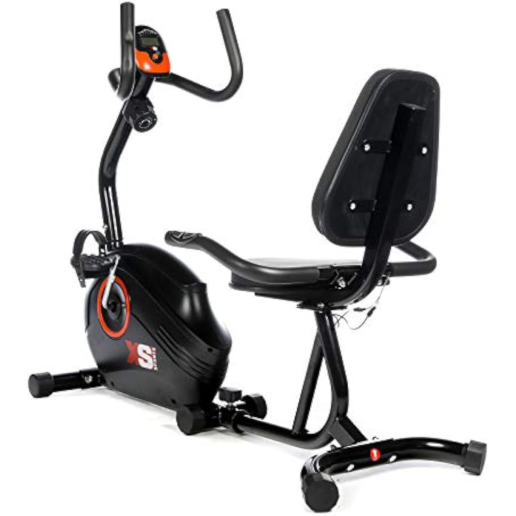 XS Sports B400R Recumbent Exercise Bike - 8 Level Magnetic Resistance