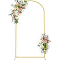7.2ft Gold Metal Wedding Arch Backdrop Stand for Events
