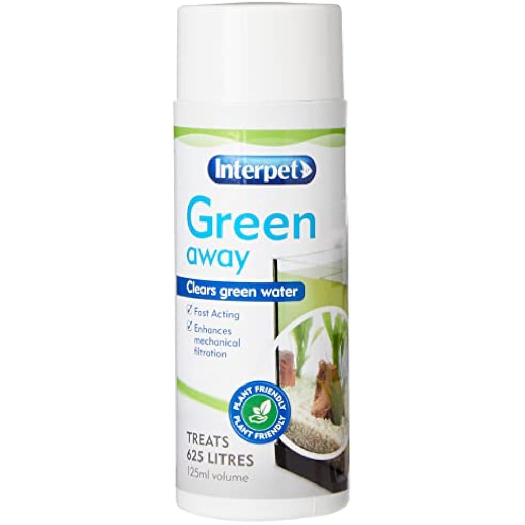 Interpet Green Away Aquarium Water Treatment – Algae Control, 125ml