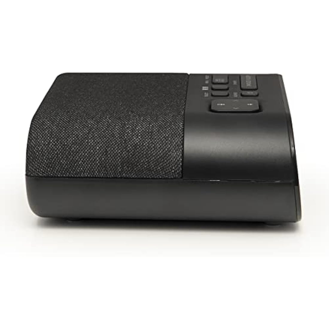 Groov-e Roma DAB/FM Clock Radio – Digital Alarm Clock with USB Charging