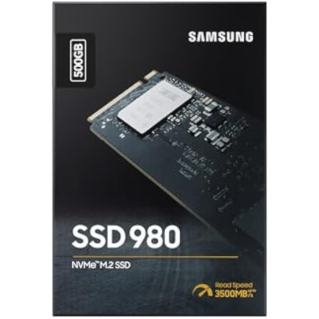 Samsung 980 500GB NVMe M.2 Internal SSD – PCIe 3.0 Up to 3500MB/s