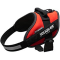 IDC Powerharness - Durable Reflective Dog Harness, Red, Size M
