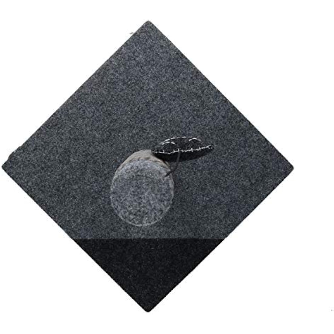 Rosewood Catwalk Charcoal Felt Cat Scratching Post with Catnip Toy
