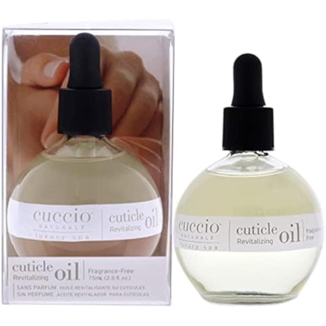 Cuccio Naturale Fragrance-Free Cuticle Oil – Moisturizing Nail Treatment 73ml