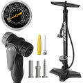 Jolof Store Bike Floor Pump with Pressure Gauge - 160 PSI Presta & Schrader
