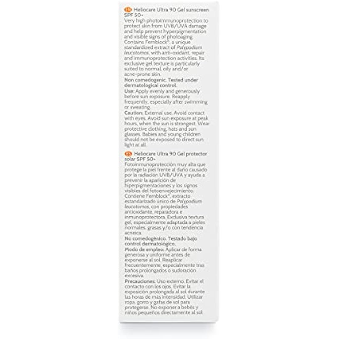 Heliocare Ultra Gel SPF 90 Face Sunscreen | Matte Finish - 50ml