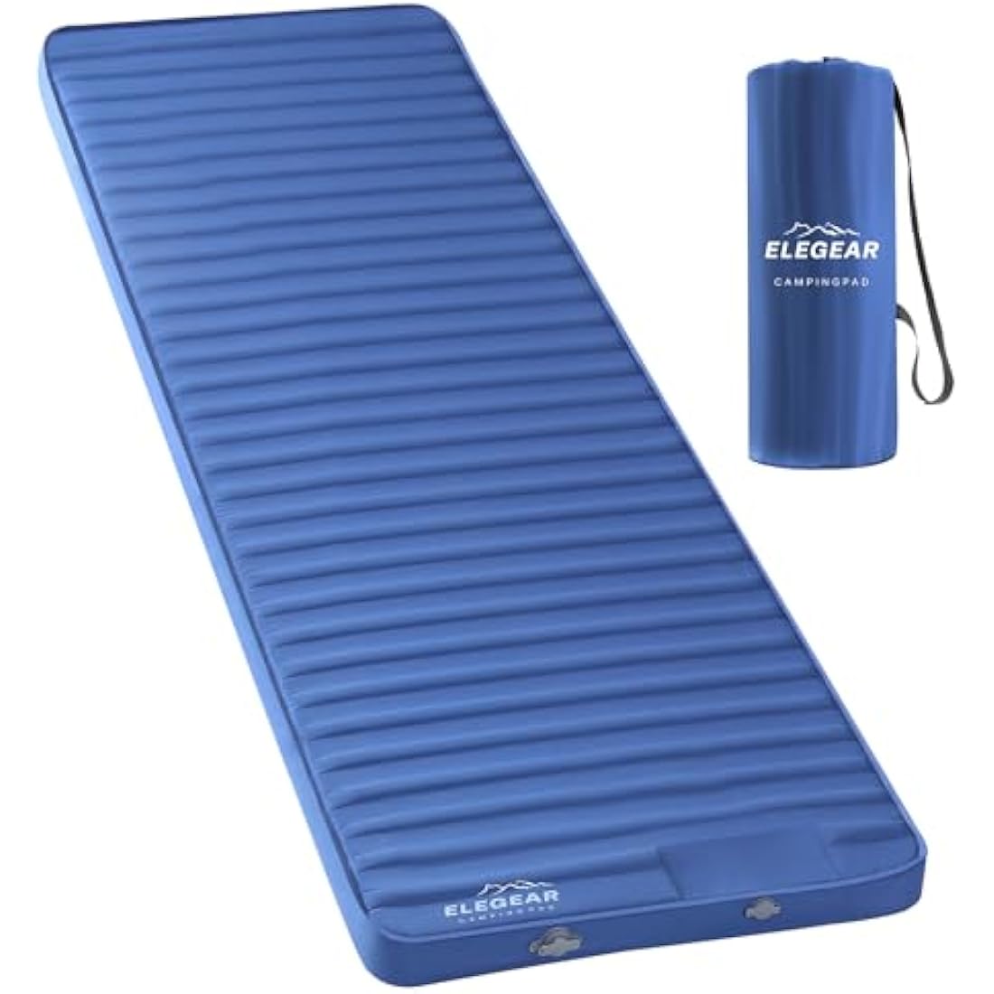 Elegear Self-Inflating Memory Foam Camping Mat with Built-in Foot Pump