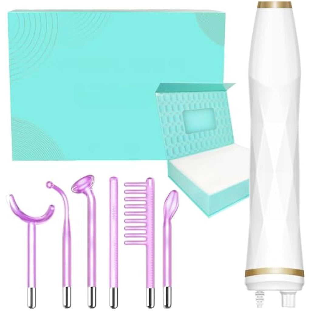 TUMAKOU High Frequency Facial Machine | 6 Argon Tubes for Acne & Aging