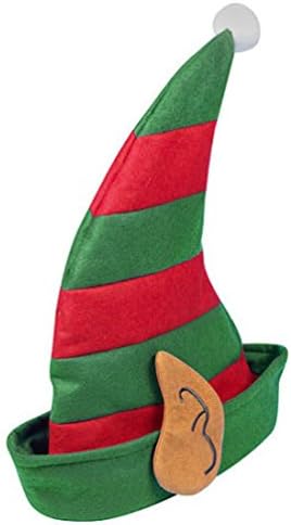 Kids Elf Pixie Christmas Hat with Ears - Santa's Helper