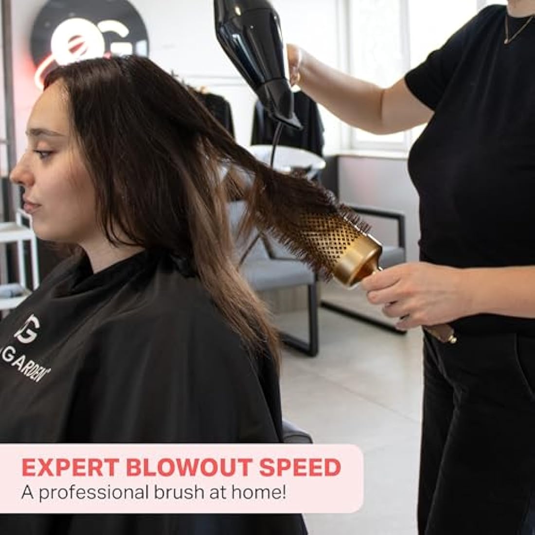 Olivia Garden Expert Blowout Speed 65mm Ceramic Round Hair Brush