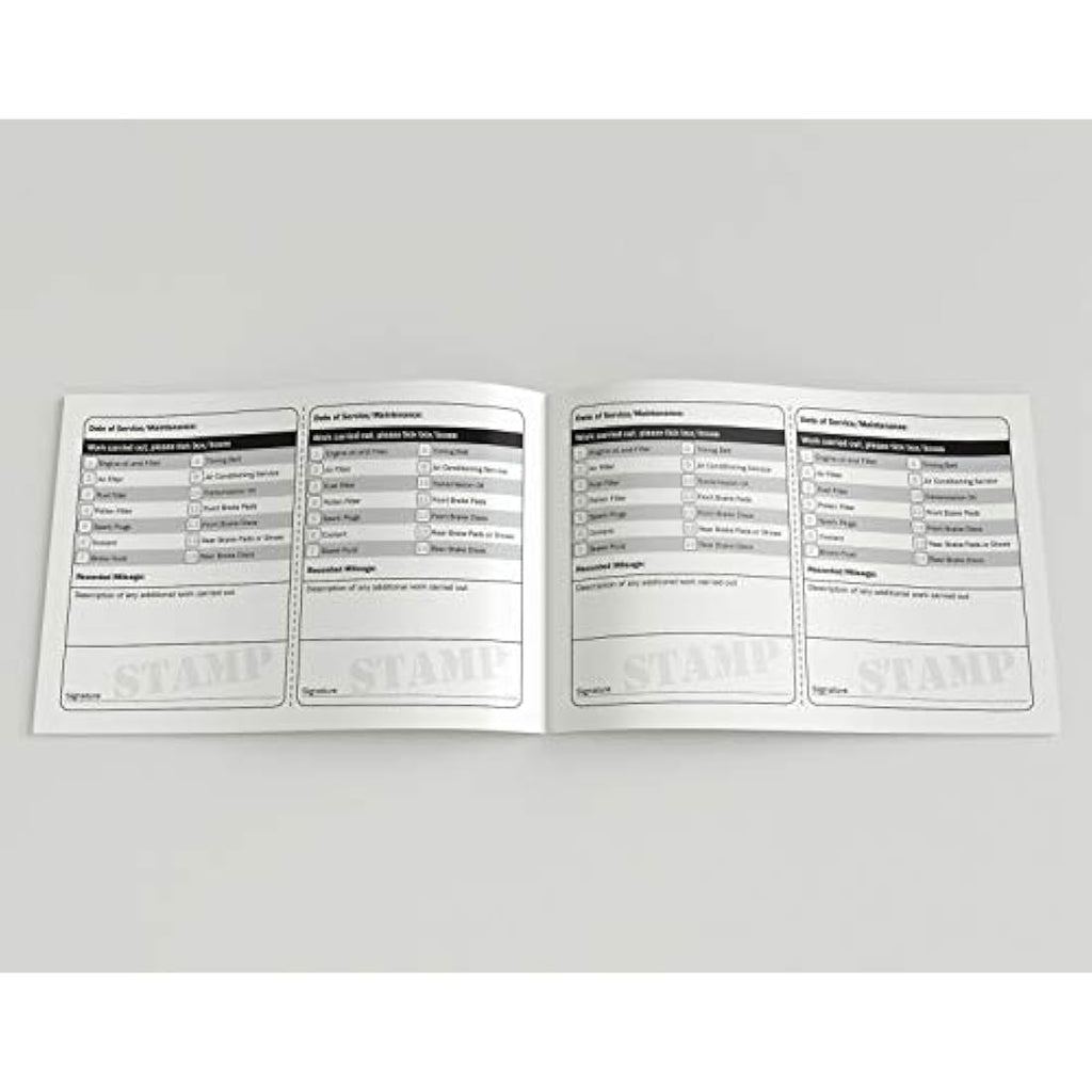 Jolof Store Vehicle Service History Book - Car & Van Record Log - 5 Pack