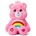 Care Bears Cheer Bear 35cm Medium Plush - Pink Rainbow Soft Toy