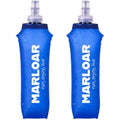 MARLOAR Soft Flask 500ml – Collapsible Running Water Bottle, 2 Pack